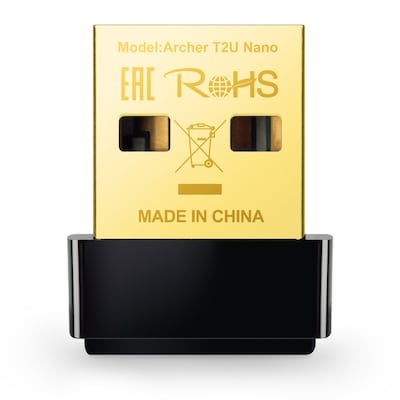 TP-LINK AC600 Dual Band USB Wireless Adapter (Archer T2U Nano)