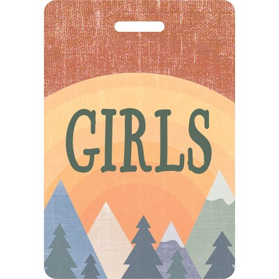 Teacher Created Resources Moving Mountains Hall Pass with Lanyard, 4/Pack, 3 Packs (TCR20321-3)