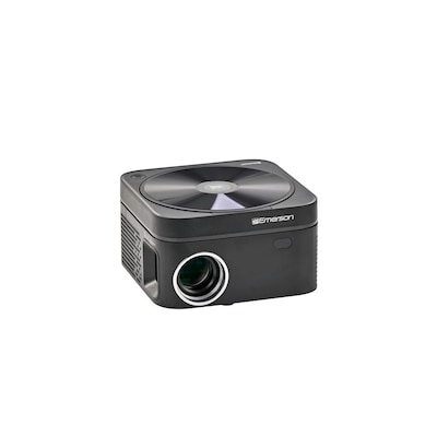 Emerson Home Theater Portable LCD Projector with Built-In DVD Player and Projector Screen (EVP-2503C)