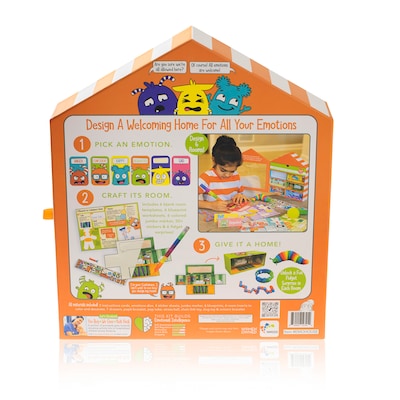 Open the Joy House Of Emotions Playhouse Kit, Multicolored (OTJEMOHOUSE)