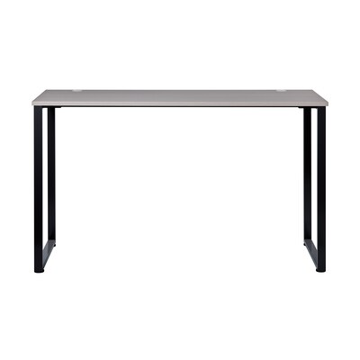 Hirsh Standing Height Computer and Office Desk, 72 x 24, Black/Gray Elm (23954)