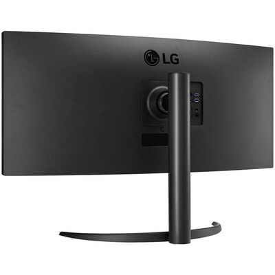 LG UltraWide 34" Curved 100Hz LCD Monitor, Textured Black (34BR55QC-B)