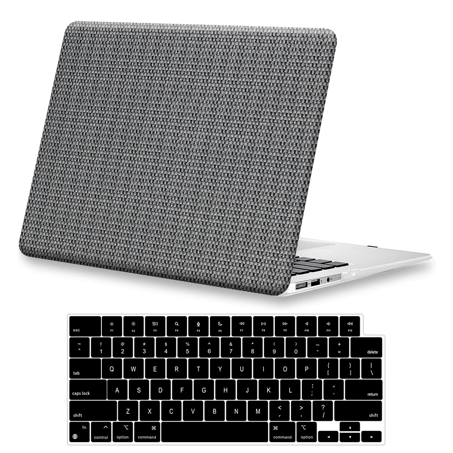 SaharaCase Woven Laptop Case for MacBook Pro 16-Inch (2021–2025, M1–M5), Charcoal (LT00040)