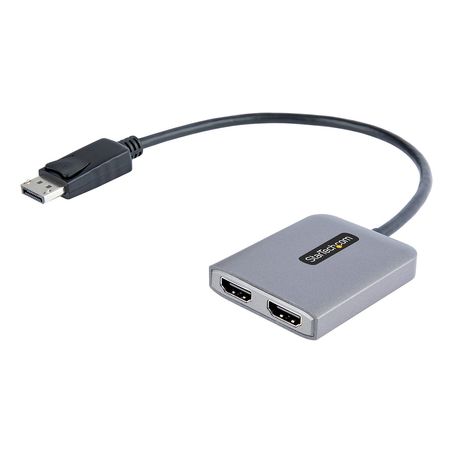 StarTech DisplayPort to HDMI/HDMI Audio/Video Adapter, Male to Female, Silver (MST14DP122HD)
