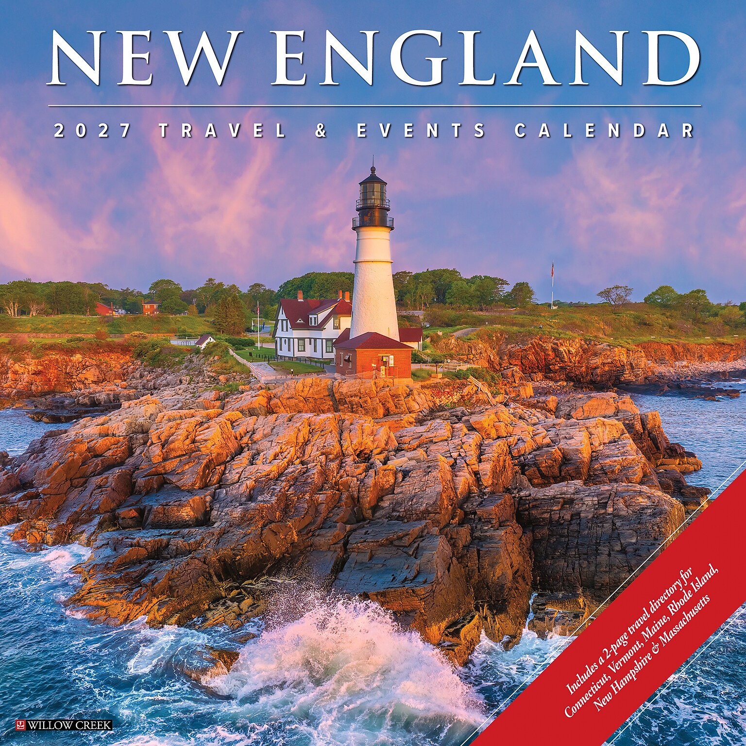 2027 Willow Creek New England  12 x 12 Monthly Wall Calendar (61480)