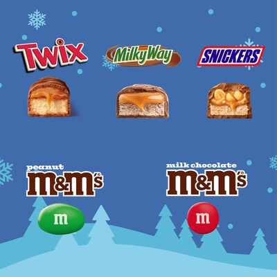 Mars Holiday Chocolate Variety Mix, 160 Pieces (MMM60374)