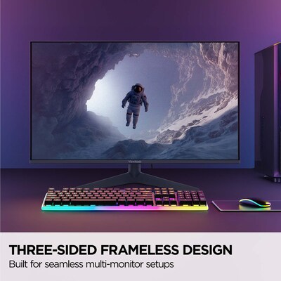 ViewSonic 24 FHD 200Hz LCD AMD FreeSync Gaming Monitor, Built-In Speakers, HDR10, Black (VX2429)