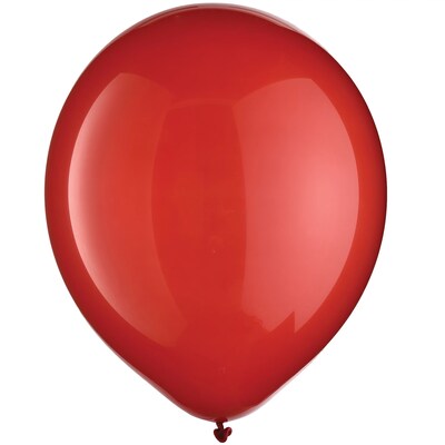 Party City 11 Latex Balloons, Apple Red, 15/Pack (AM113252-40-P)
