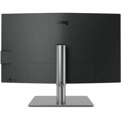 BenQ DesignVue 32 4K UHD IPS 60Hz LED Monitor, HDR10, Built-in Speaker, Height Adjustable, Universal Docking Station, Gray