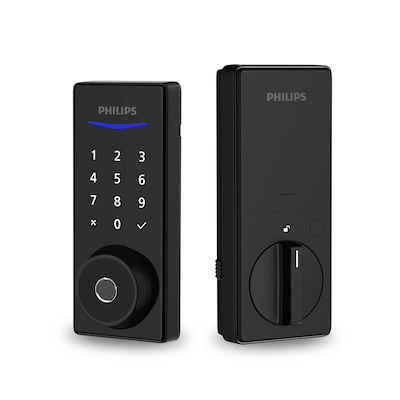 Philips Home Access 1000 Series Single Cylinder Electronic Deadbolt with Handle Set