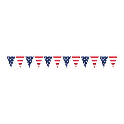 Creative Converting Patriotic Party Tableware and Decor Kit, Serves 8 (DTC8655E4A)