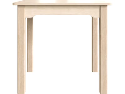 Flash Furniture Bright Beginnings Hercules Square Table, 23.5 x 23.5, Beech (MK-ME088009-GG)