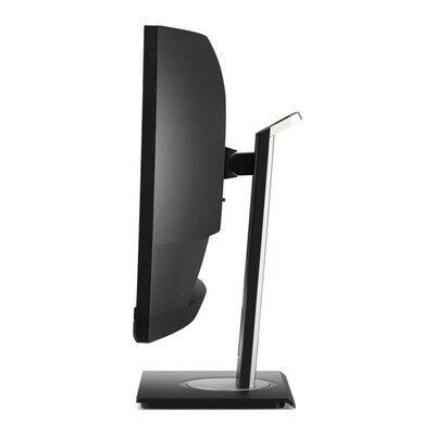 ViewSonic Ergonomic 34" 21:9 Curved UWQHD 4K 100Hz LCD Monitor, Height Adjustable, Docking Station, Black (VG3456CA)