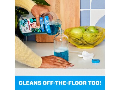 Mr. Clean Multi-Surface Cleaner, Febreze Meadows & Rain Scent, 64 Fl. Oz., 4/Carton (10725)