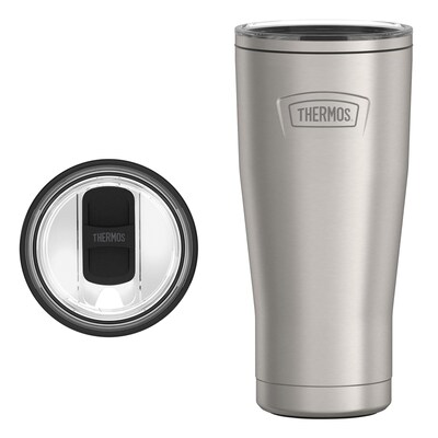 Thermos Icon Stainless Steel Vacuum Insulated, 24 oz., Matte Stainless Steel, (THRIS1122MS4)