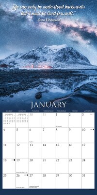 2026 Willow Creek Inner Reflections 12" x 12" Monthly Wall Calendar (55861X)