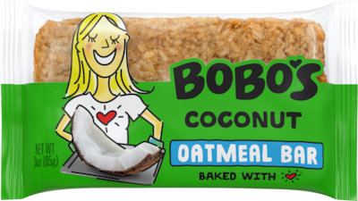 Bobos Gluten-Free Coconut Oat Bar, 36 oz., 12 Bars/Box (103-D)