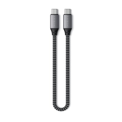 Satechi USB4 USB-C Charging Cable,  9.8, Space Gray (ST-U4C25M)