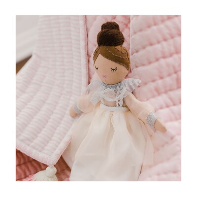 Crane Baby Parker Josephine Plush Doll, (BC-100PT-1)