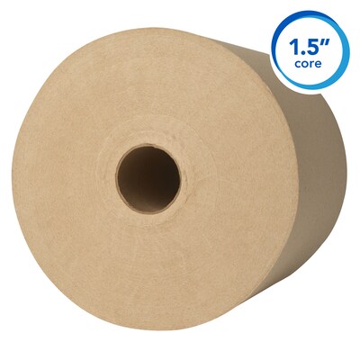 Scott Essential Hardwound Paper Towel, 1-Ply, 12 Rolls/Carton (04142)