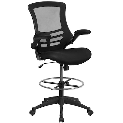 Flash Furniture Mid-Back Design Mesh Task Chair, Black (BL-X-5M-D-GG)