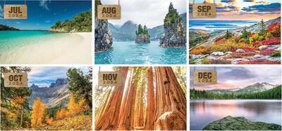 Custom National Parks Wall Calendar Spiral