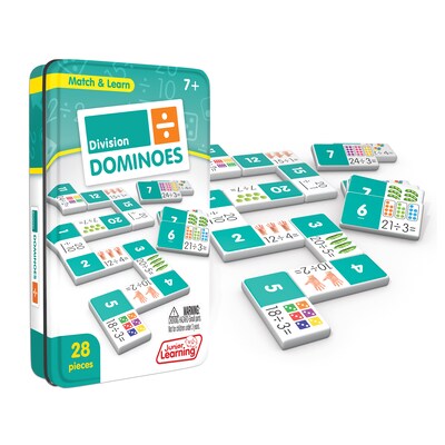 Junior Learning Division Match & Learn Dominoes, Pack of 2 (JRL671-2)