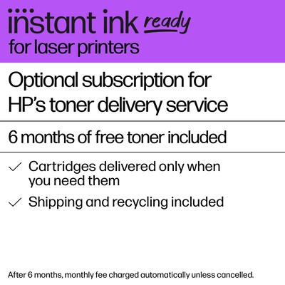 HP LaserJet MFP M140we Wireless All-in-One Printer, Scan Copy, 6 Months Free Toner with HP+, Best for Small Teams (7MD72E)