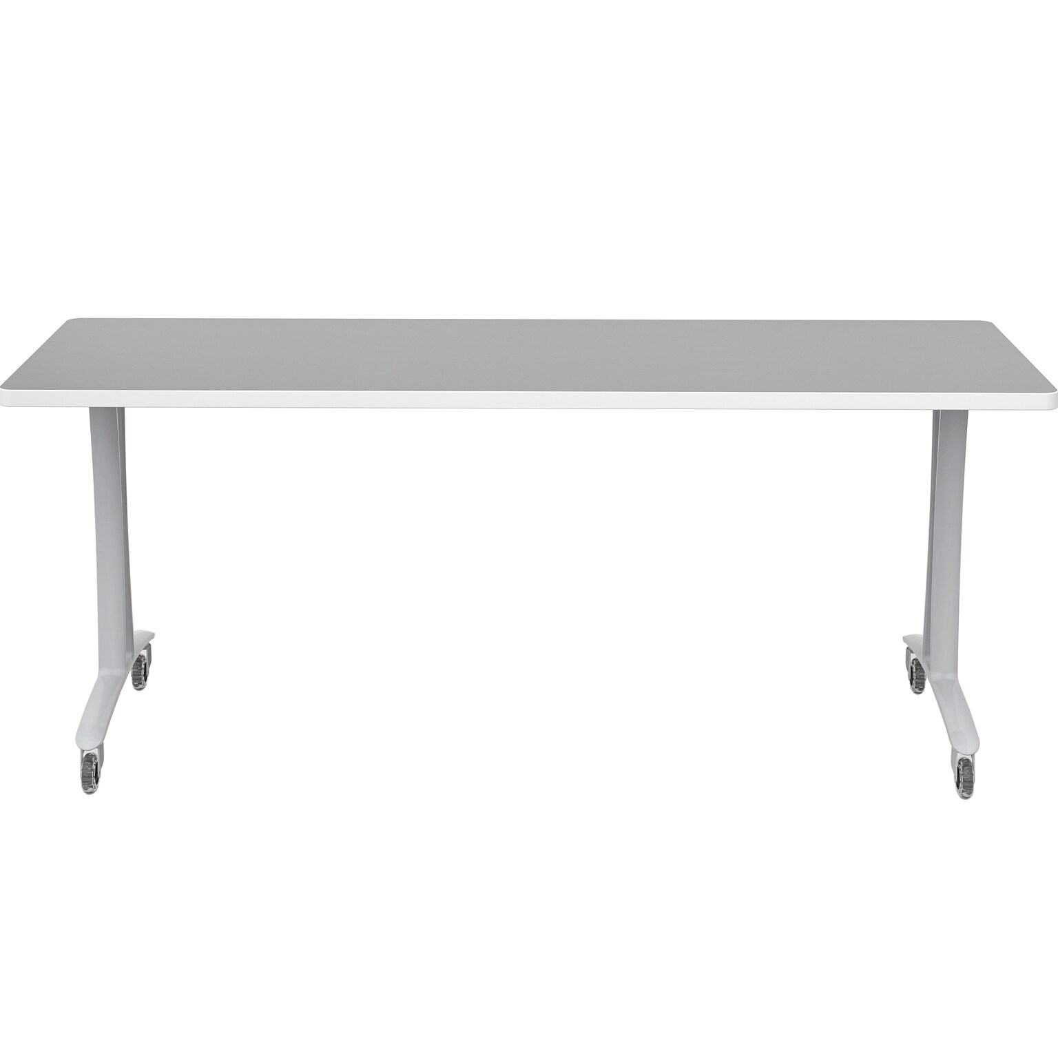 Safco Rumba Training Room Table, 24 x 72, Fashion Gray (RBA7224TCASLFNGY)