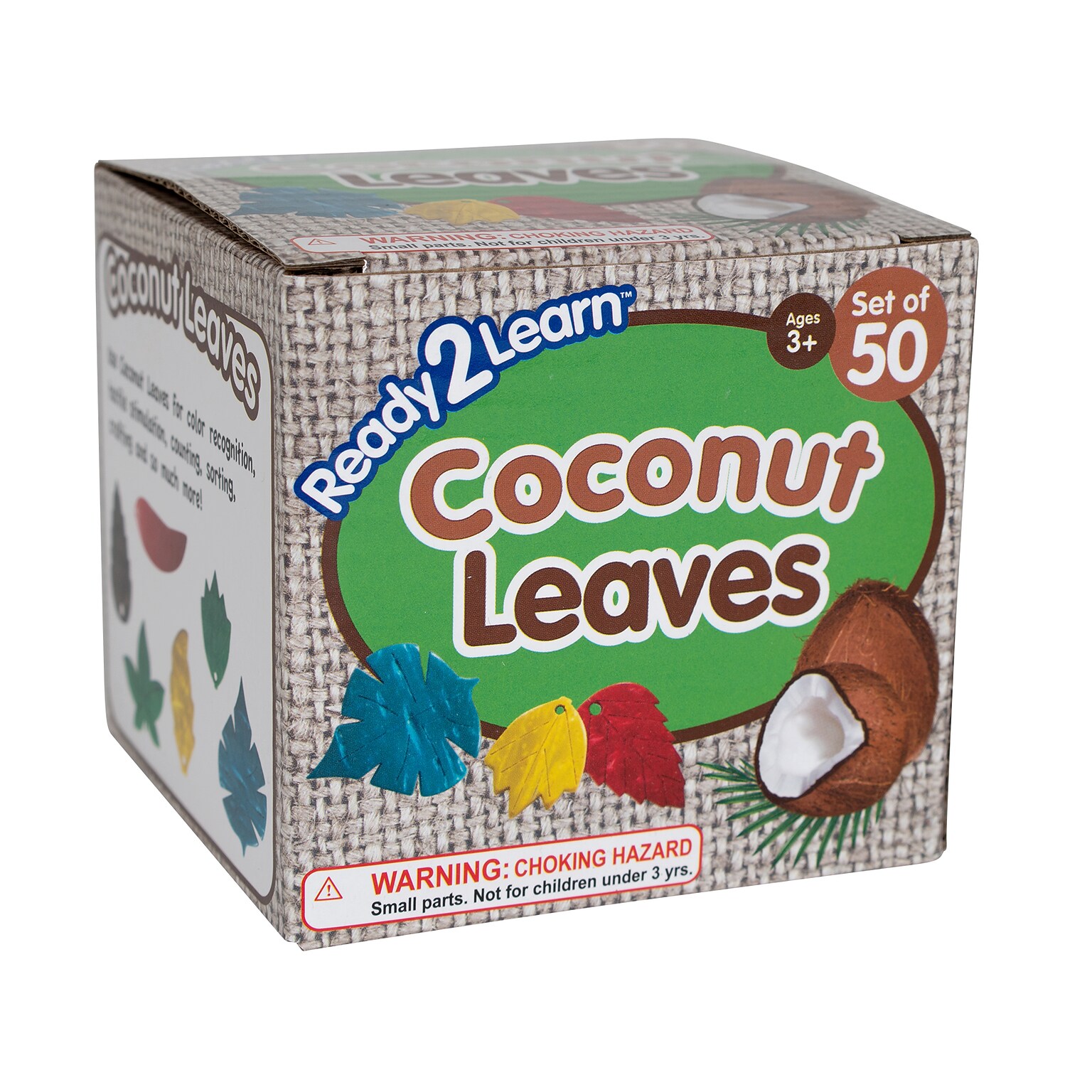 Reday2Learn Coconut Leaves, Assorted Colors, 50/Set (CE-10008)