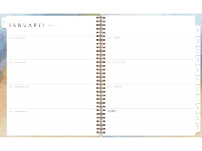 2024 Blue Sky Andreo 8.5 x 11 Weekly & Monthly Planner, Multicolor (137948-24)