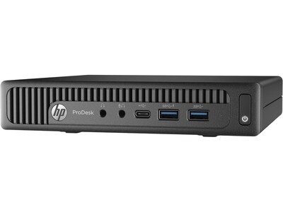 HP ProDesk 600 G2 Refurbished Mini Desktop Computer, Intel Core i5-6400T, 16GB Memory, 256GB SSD