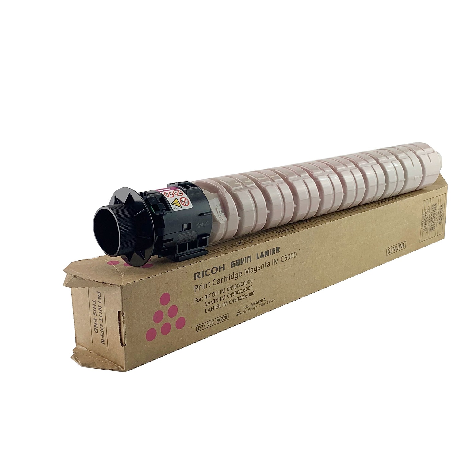 Ricoh 842281 Magenta Toner Cartridge, Prints Up to 22,500 Pages