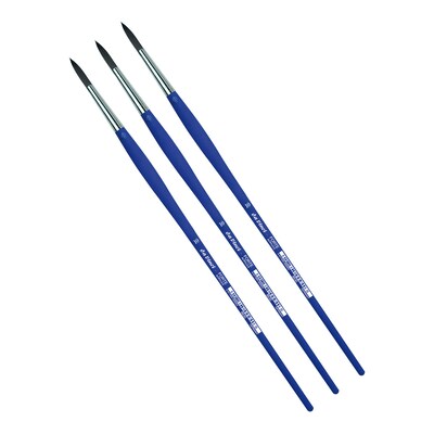 da Vinci FORTE-Acrylics Oil and Acrylic Synthetic Student Brush, 3 /Pack (DVXVA863010-3)