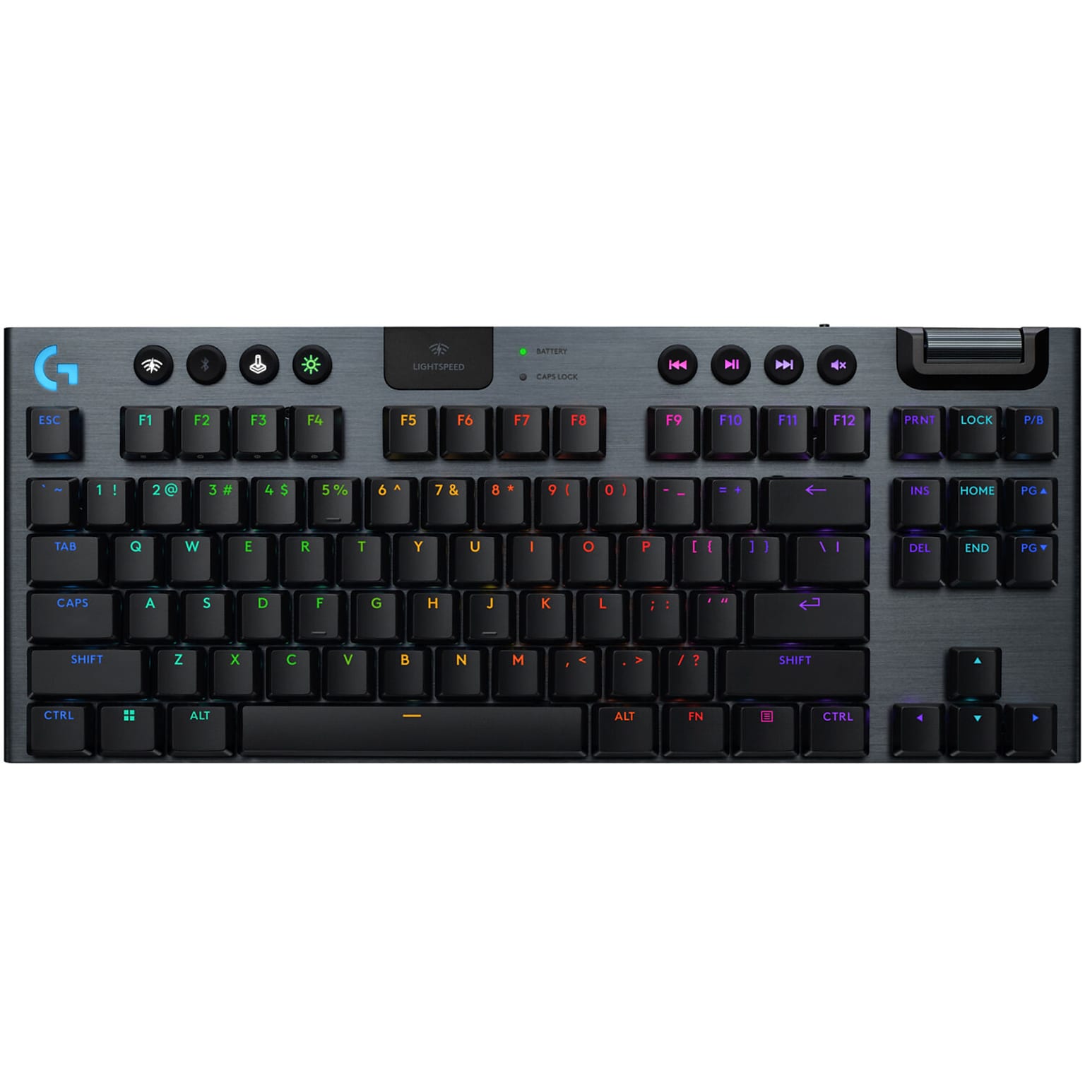 Logitech G Series G915 X LIGHTSPEED TKL Wireless Tactile Gaming  Keyboard, Black (920-012715)