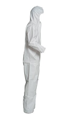 DuPont ProShield 50 Coverall, Respirator Fit Hood, X-Large, 25/Case (NB127SWHXL002500)