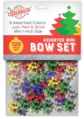 GIFT OF THE DAY:  Mini Christmas Bows Set