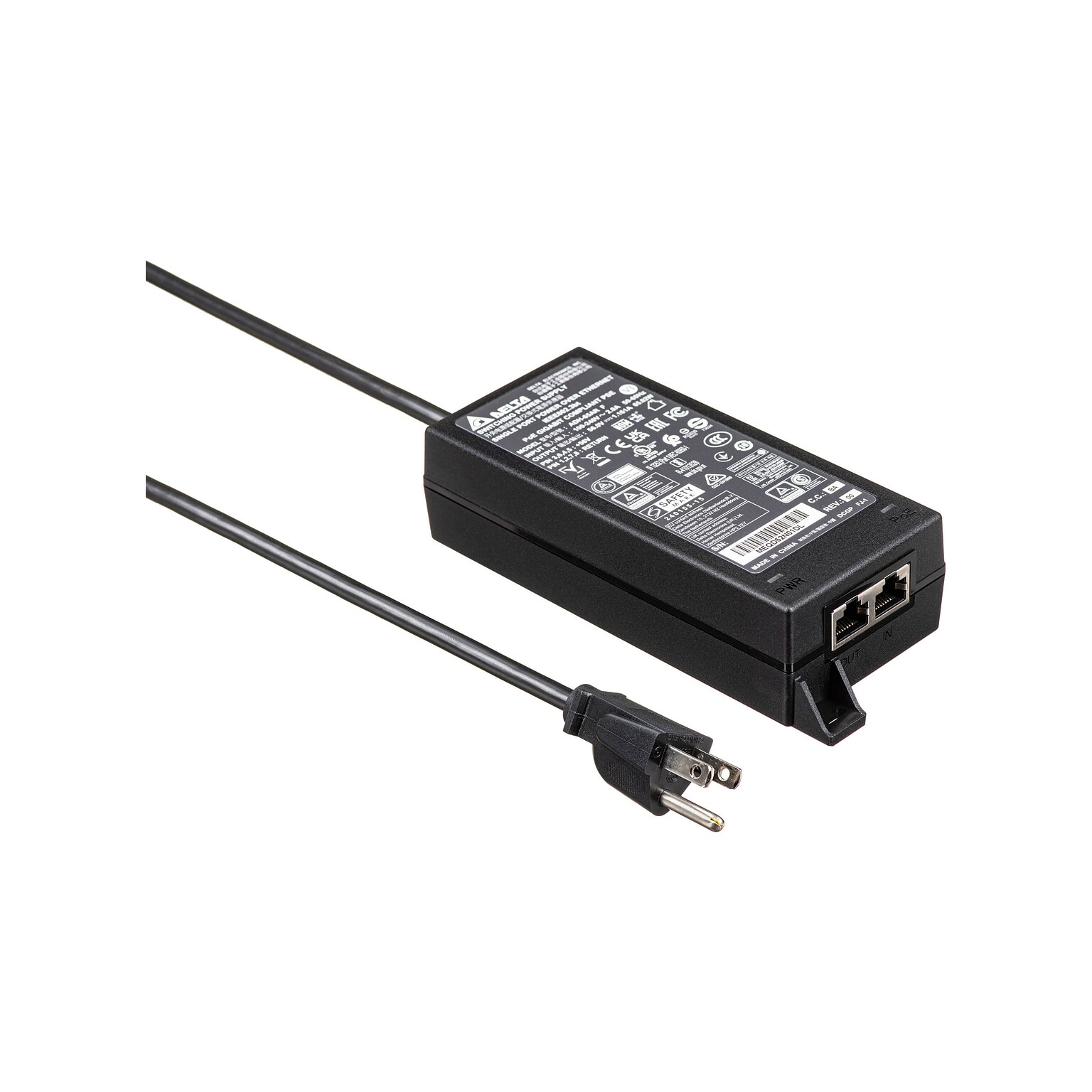 Poly PoE++ Injector Adapter, Black (B5NH6AA#ABA)