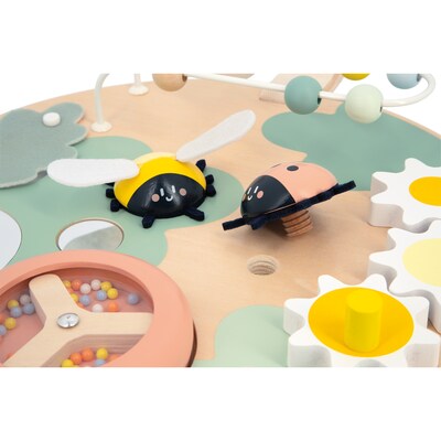 Janod Sweet Cocoon Multi-Activity Busy Board, Multicolored (J04057)
