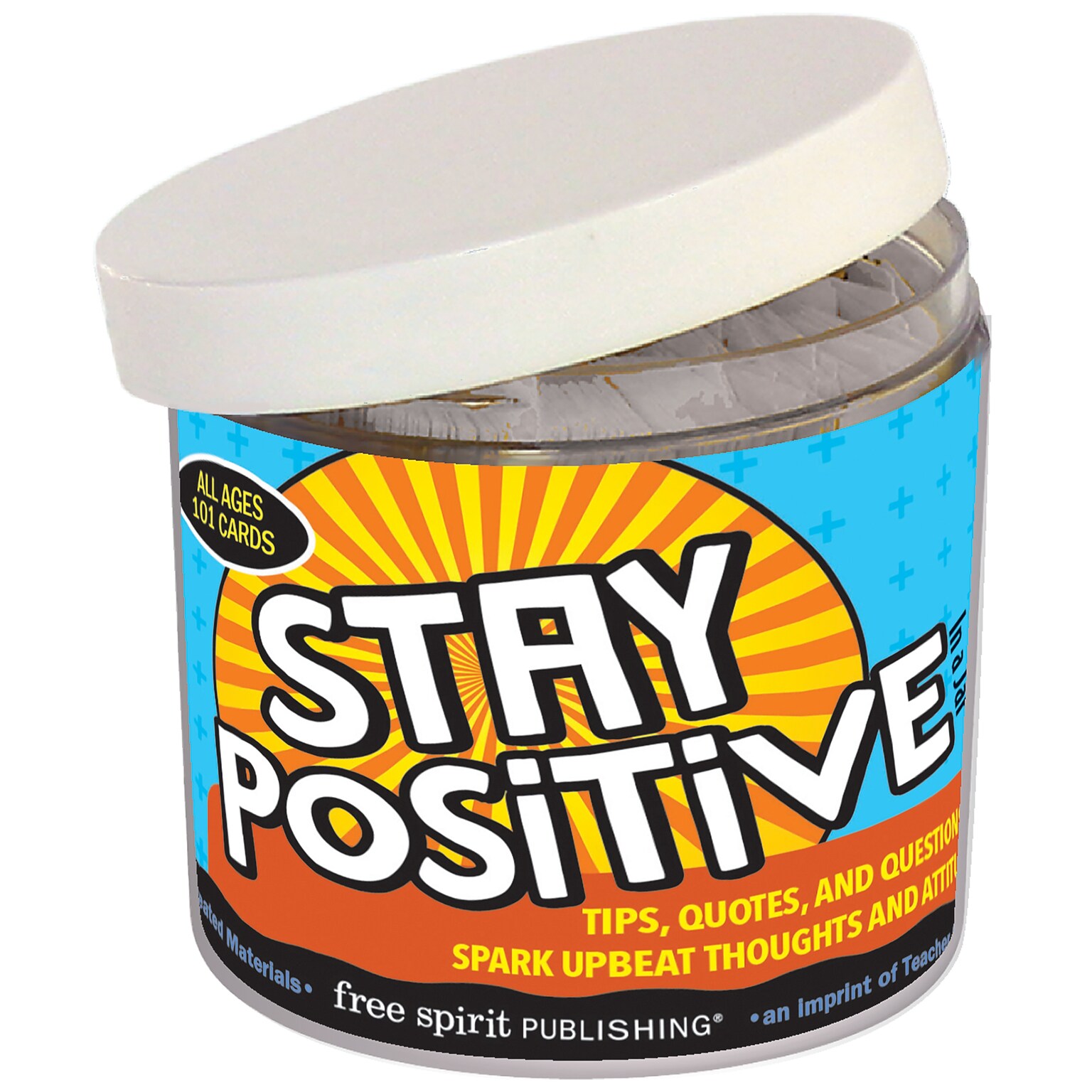 Free Spirit Publishing Stay Positive In a Jar, Multicolored (SEP141013)