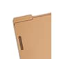 Smead Fastener File Folders, 2 Fasteners, Reinforced 1/3-Cut Tab, Letter Size, Kraft, 50/Box (14837)