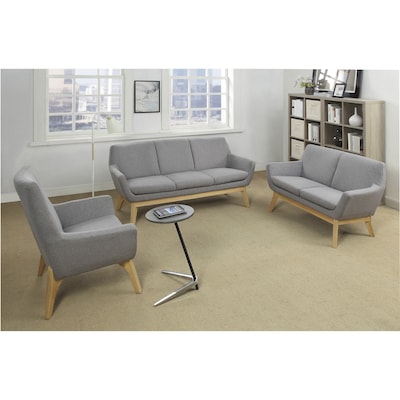 Lorell Quintessence 2-Seat Loveseat, Gray (LLR68962)