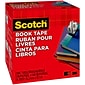 Scotch® Book Transparent Tape,  3" x 15 yds. (845-300)