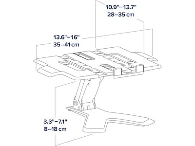 Ergotron Neo-Flex Notebook Lift Stand, Black (33-334-085)