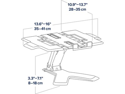 Ergotron Neo-Flex Notebook Lift Stand, Black (33-334-085)