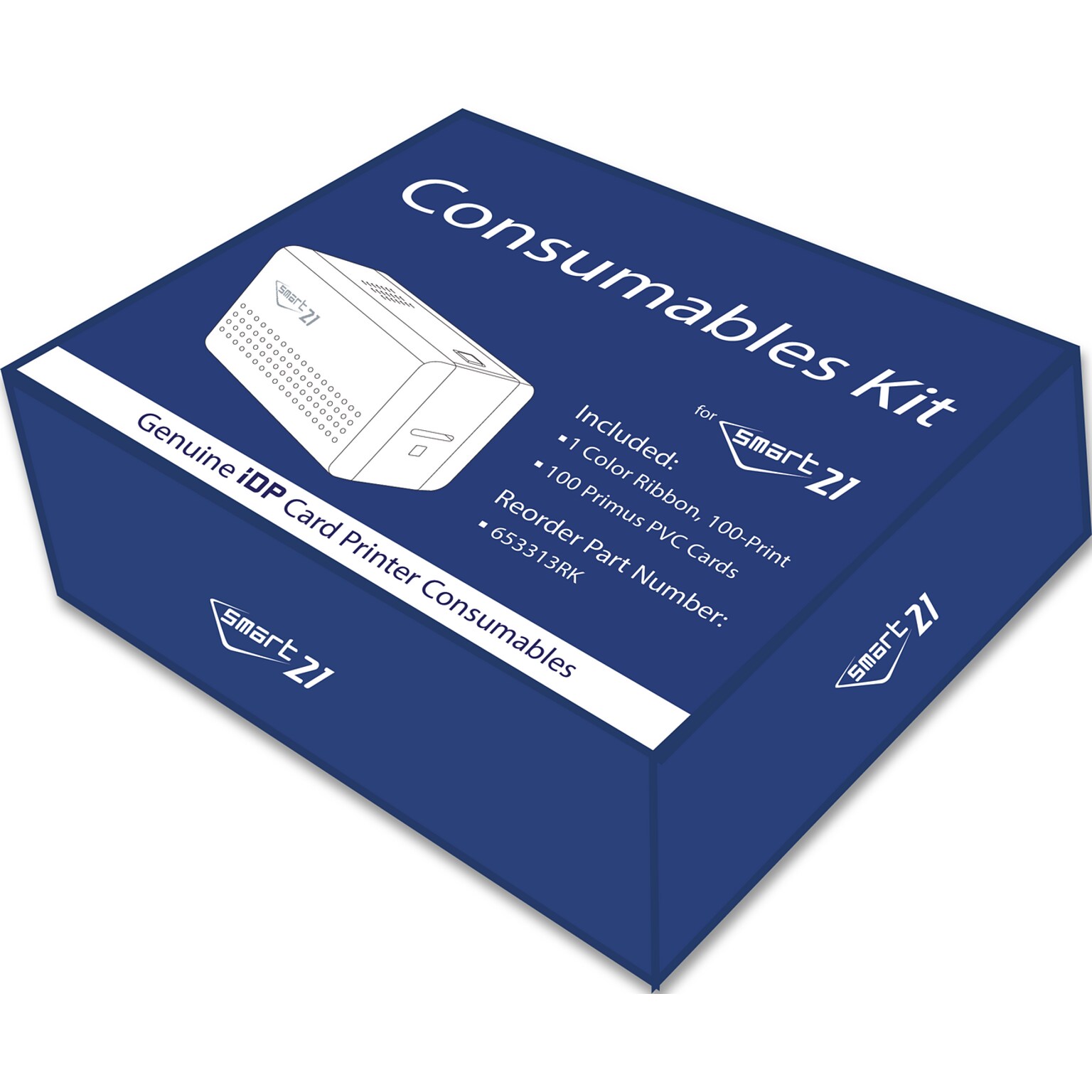 IDP SMART-21 ID Card Printer Consumables Kit (653313RK)