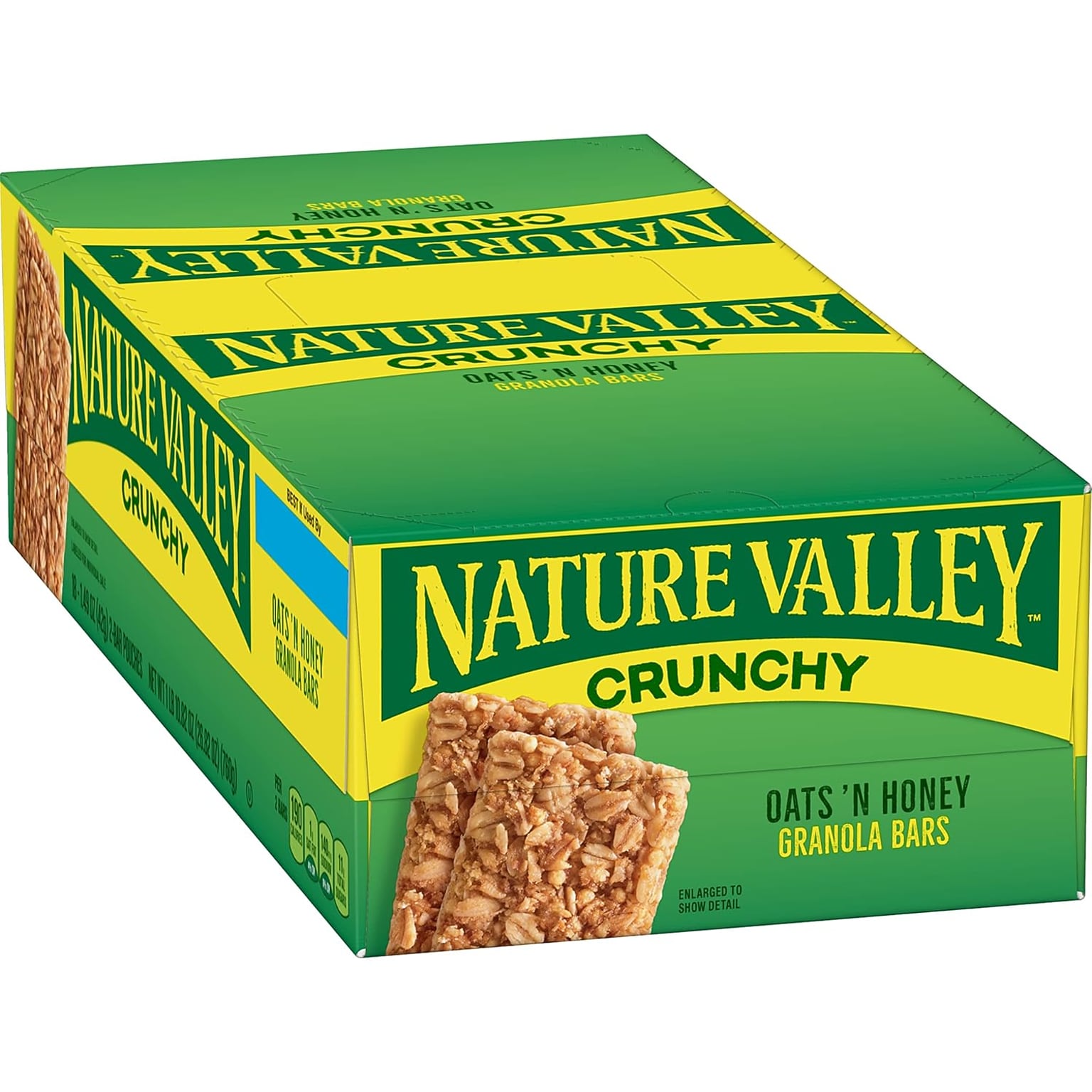 Nature Valley Oats & Honey Granola Bar, 1.49 oz, 18/Box (GEM33530)