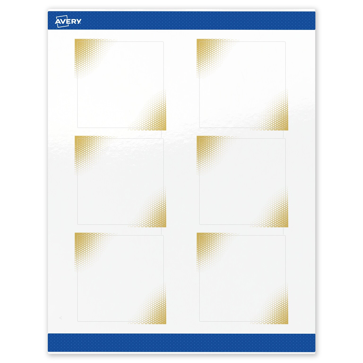 Avery Laser/Inkjet Square Multipurpose Labels, 3 x 3, White, 60/Pack (S00-EWQ)