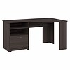Bush Furniture Cabot Corner Desk, Heather Gray (WC31715K)