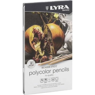 Lyra Rembrandt Professional Colored Pencils, Assorted Colors, 13/Set (LYXL2001120)